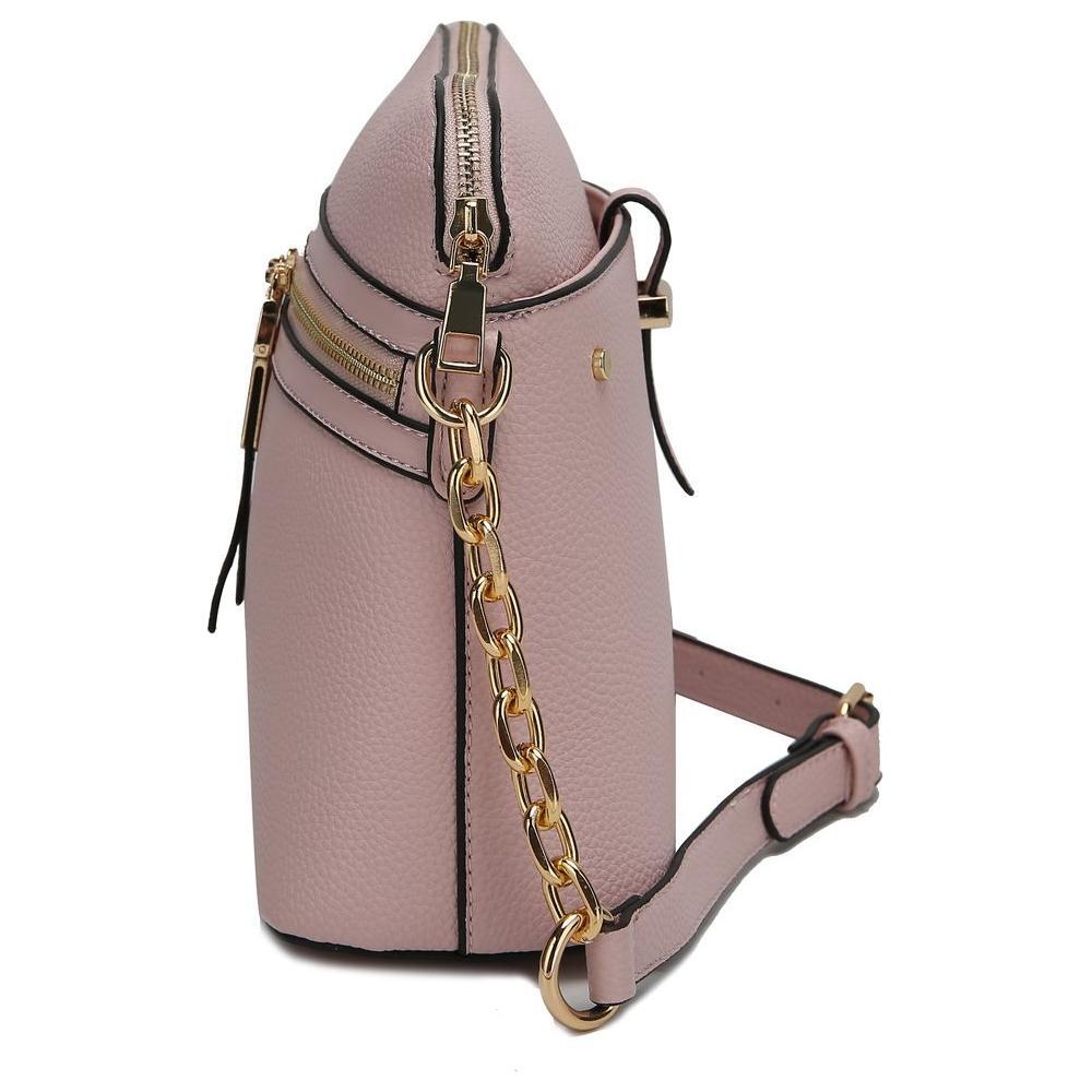 Kelisse Solid Crossbody Handbag Vegan Leather Women
