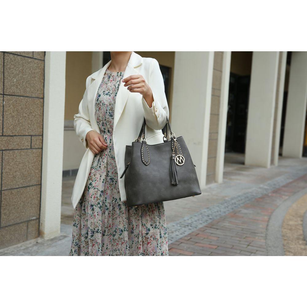 Lana Vegan Leather Satchel Bag