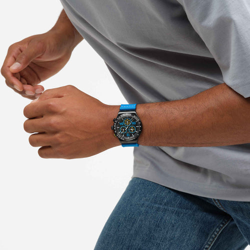 Load image into Gallery viewer, SWATCH Mod. MOMENTS IN BLUE-4
