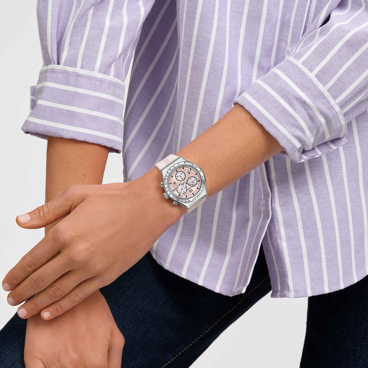 SWATCH Mod. POPPINGLY PINK-3