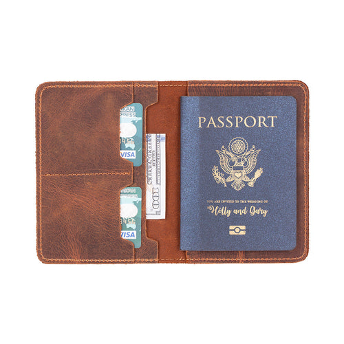 Load image into Gallery viewer, Avventura Leather Passport Wallet-0
