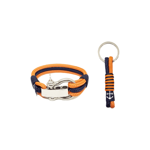 Load image into Gallery viewer, Columbus Nautical Bracelet and Keychain-0
