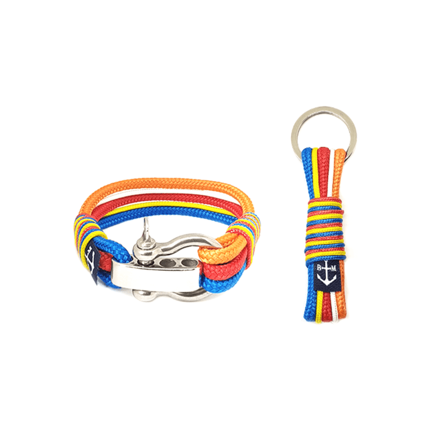 Buddhist Nautical Bracelet and Keychain-0