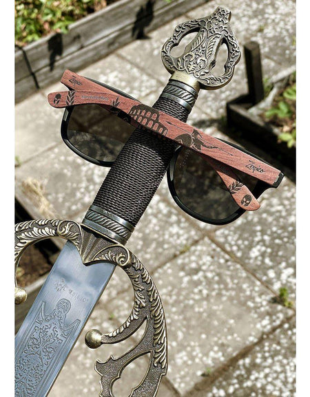 Eyewood | Engraved wooden sunglasses - Gladiator