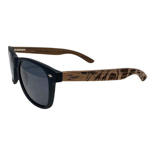 Load image into Gallery viewer, Eyewood | Engraved wooden sunglasses - Safari
