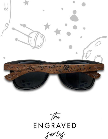 Eyewood | Engraved wooden sunglasses - Starlight-1