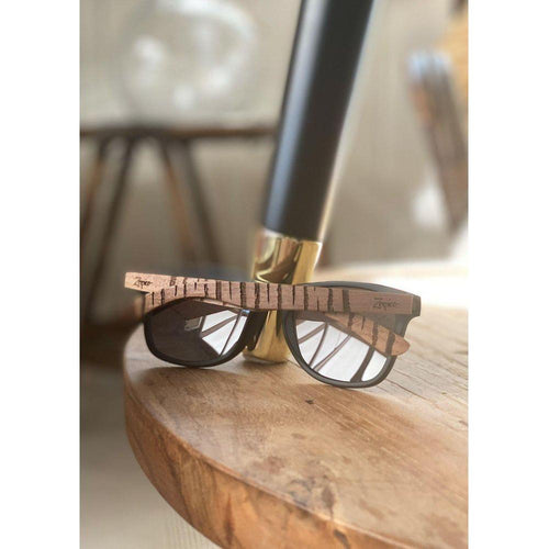 Load image into Gallery viewer, Eyewood | Engraved wooden sunglasses - Untamed
