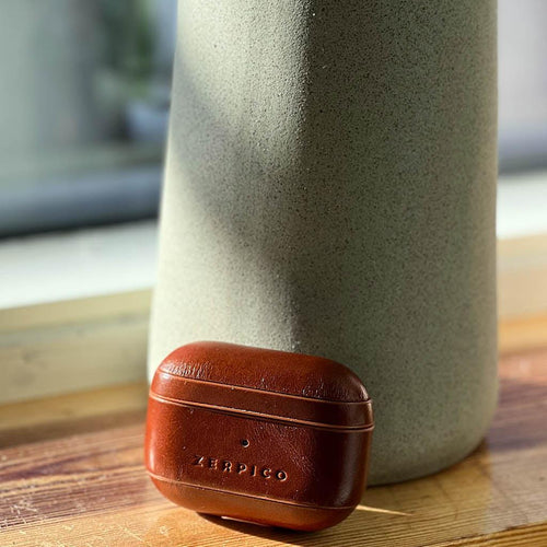 Load image into Gallery viewer, Leather Airpods Case - Pro and 3rd Gen-3
