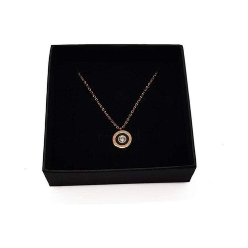 Load image into Gallery viewer, Jericho Rosé Gold Necklace
