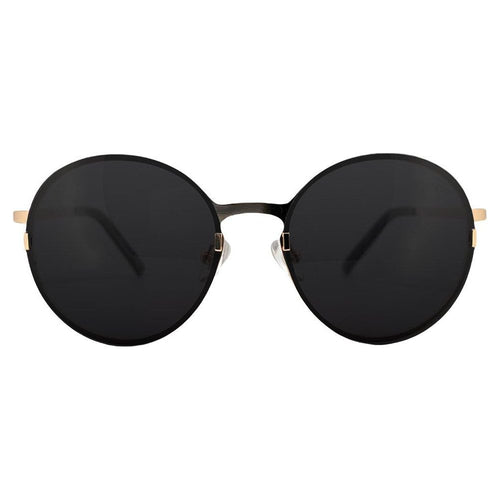 Load image into Gallery viewer, Titanium Round Sunglasses - V2 - 24K GOLD Plated
