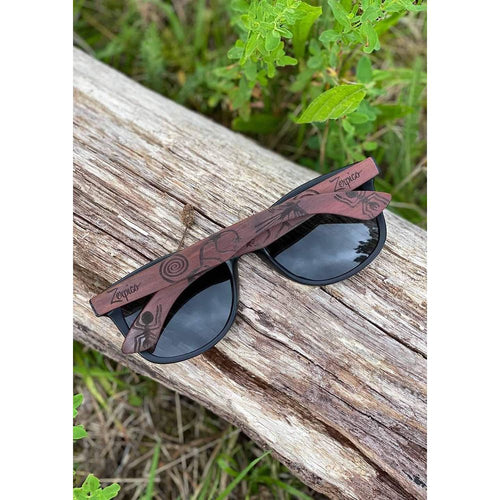 Load image into Gallery viewer, Eyewood | Engraved wooden sunglasses - Native
