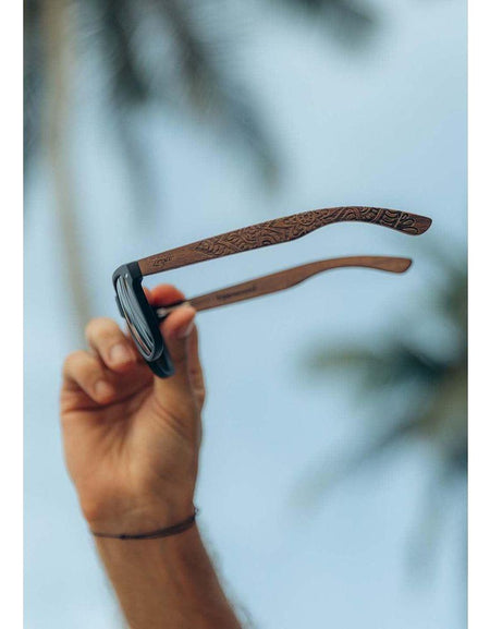 Eyewood | Engraved wooden sunglasses - Mandala-0