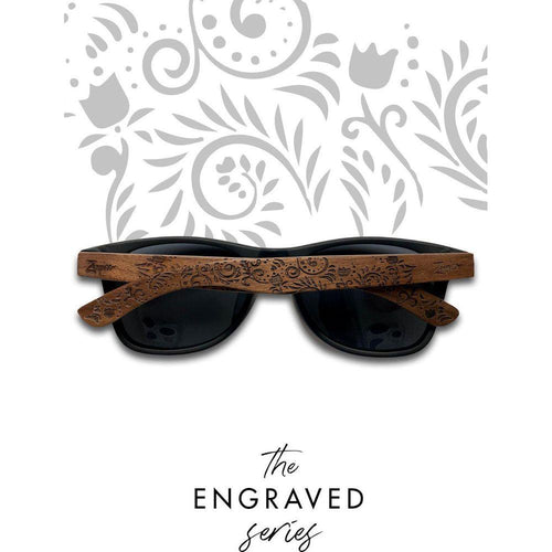 Load image into Gallery viewer, Eyewood | Engraved wooden sunglasses - Oasis
