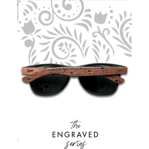 Load image into Gallery viewer, Eyewood | Engraved wooden sunglasses - Oasis
