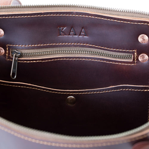 Load image into Gallery viewer, Lifetime Zippered Tote - Pebble
