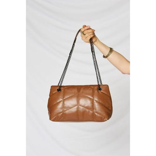 Load image into Gallery viewer, SHOMICO PU Leather Chain Handbag - A Symphony of Style and Elegance
