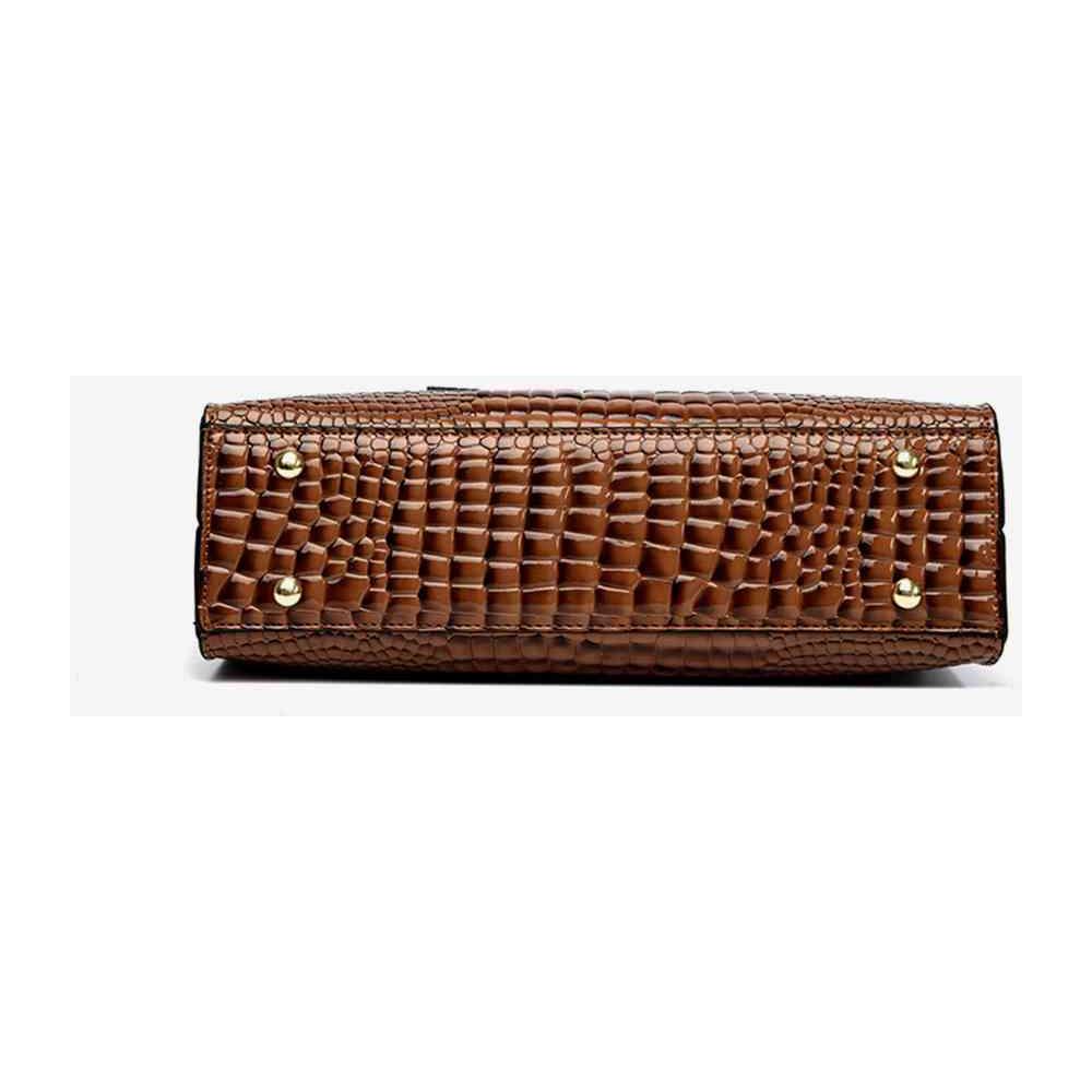 Designer Textured PU Leather Handbag - A Statement of Elegance