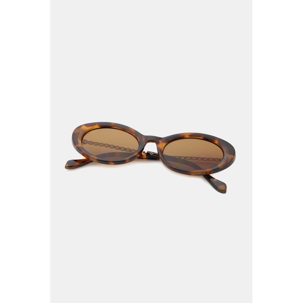 Polycarbonate Frame Cat-Eye Sunglasses