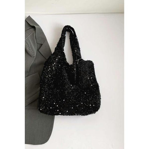 Load image into Gallery viewer, Luxurious Sequin Polyester Handbag
