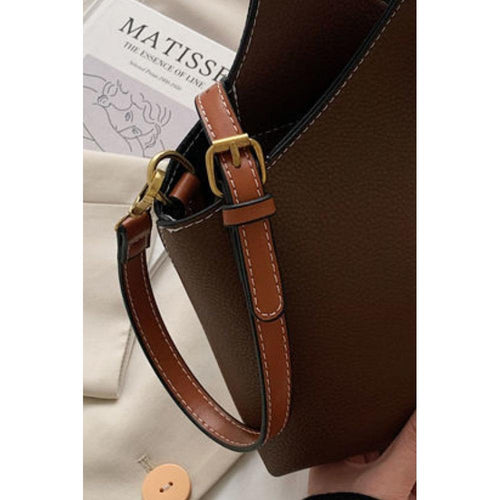 Load image into Gallery viewer, The Nandi Leather Bucket Bag
