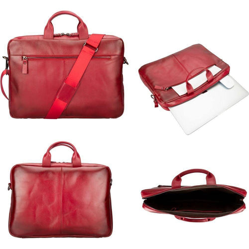 Load image into Gallery viewer, Afton MacBook Leather Sleeve and Bag-13
