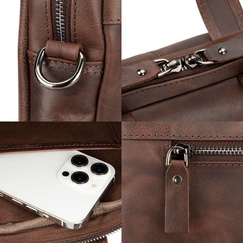 Load image into Gallery viewer, Afton MacBook Leather Sleeve and Bag-17
