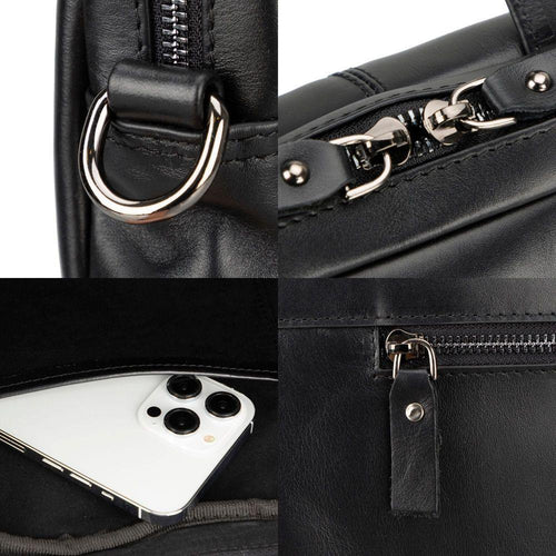 Load image into Gallery viewer, Afton MacBook Leather Sleeve and Bag-6
