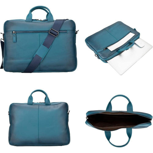 Load image into Gallery viewer, Afton MacBook Leather Sleeve and Bag-9
