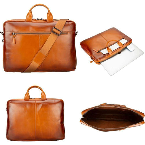 Load image into Gallery viewer, Afton MacBook Leather Sleeve and Bag-1
