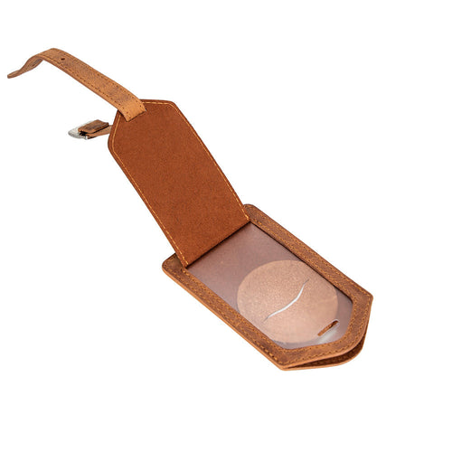 Load image into Gallery viewer, Airconrad Leather Luggage Tag-4
