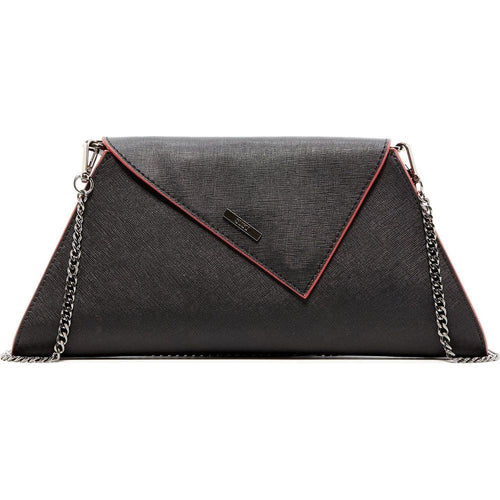 Load image into Gallery viewer, SUSU The Angelica Black Leather Clutch Bag
