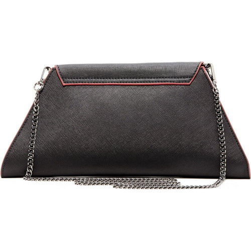 Load image into Gallery viewer, SUSU The Angelica Black Leather Clutch Bag
