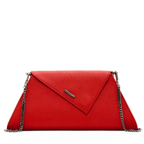 Load image into Gallery viewer, Angelica Red Clutch Purse
