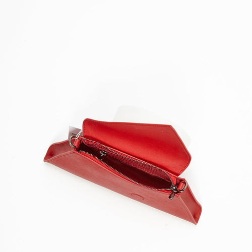 Load image into Gallery viewer, Angelica Red Clutch Purse
