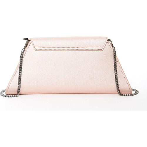 Load image into Gallery viewer, SUSU The Angelica Rose Gold Metallic Clutch
