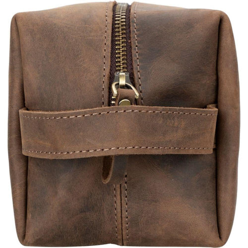 Load image into Gallery viewer, Oswego Men&#39;s Leather Dopp Kit &amp; Small Travel Handbag-19
