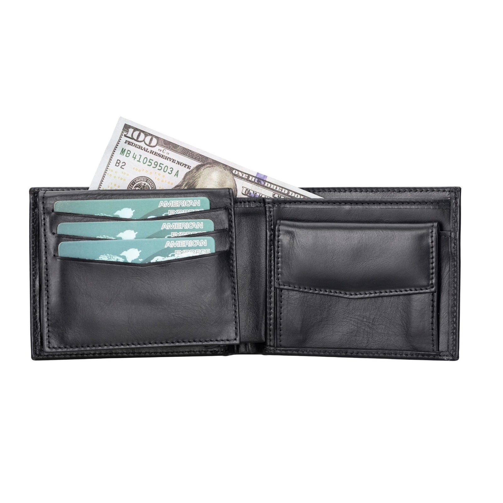 Aspen Premium Full-Grain Leather Wallet for Men-15