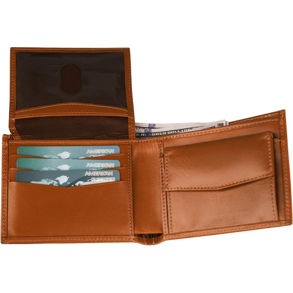 Aspen Premium Full-Grain Leather Wallet for Men-3
