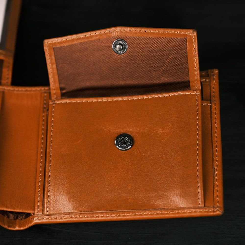Aspen Premium Full-Grain Leather Wallet for Men-10