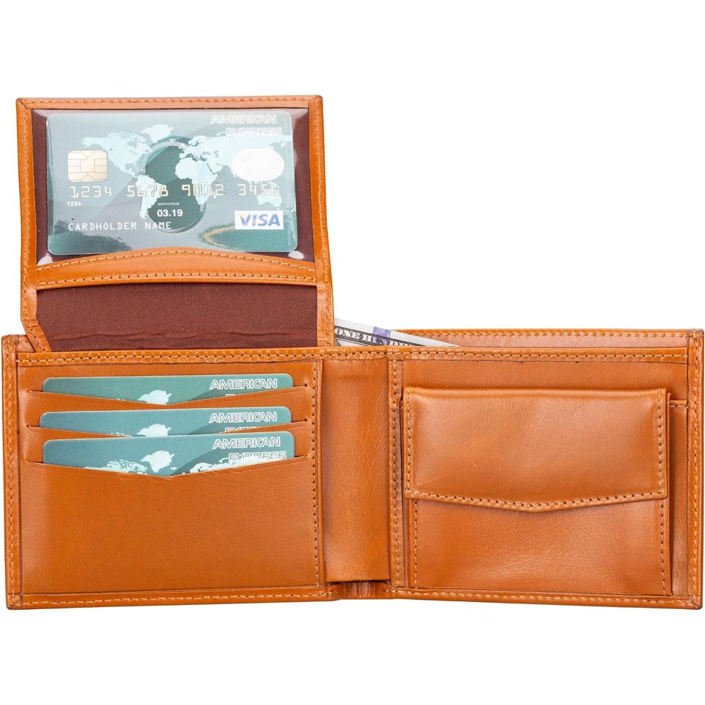 Aspen Premium Full-Grain Leather Wallet for Men-7