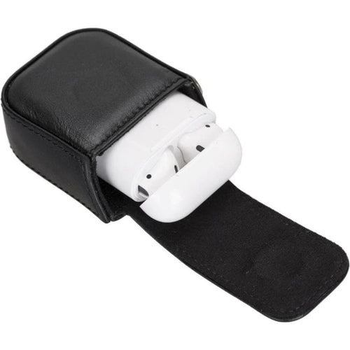 Load image into Gallery viewer, Aurora Luxury Leather AirPods Case with Attached Wrist Strap-8
