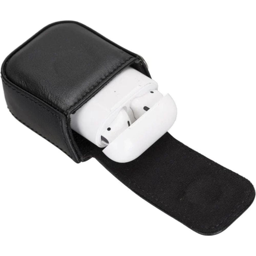 Aurora Luxury Leather AirPods Case with Attached Wrist Strap-8