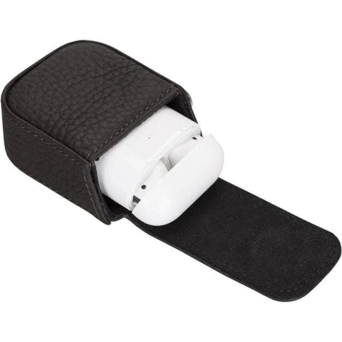 Load image into Gallery viewer, Aurora Luxury Leather AirPods Case with Attached Wrist Strap-21
