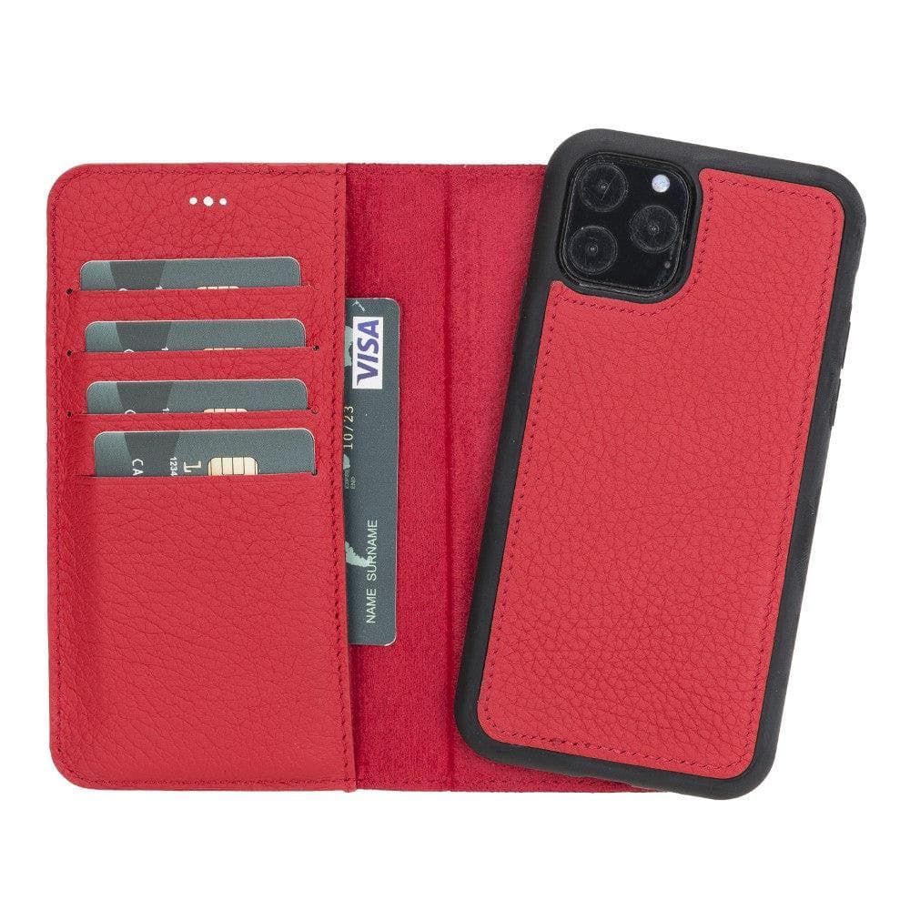 Magic iPhone 11 Pro Max Detachable Leather Wallet Case-6