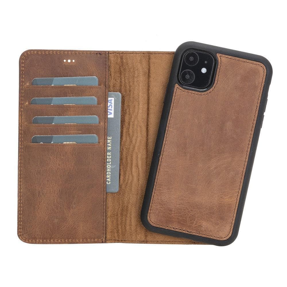 Magic iPhone 11 Pro Detachable Leather Wallet Case-7
