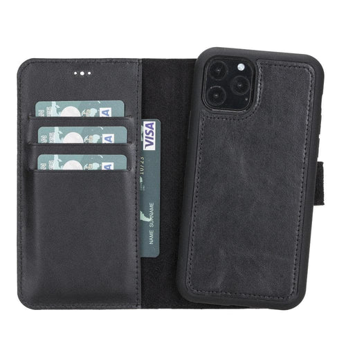 Load image into Gallery viewer, Magic iPhone 11 Pro Max Detachable Leather Wallet Case-11
