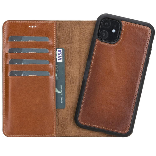 Load image into Gallery viewer, Magic iPhone 11 Pro Max Detachable Leather Wallet Case-12
