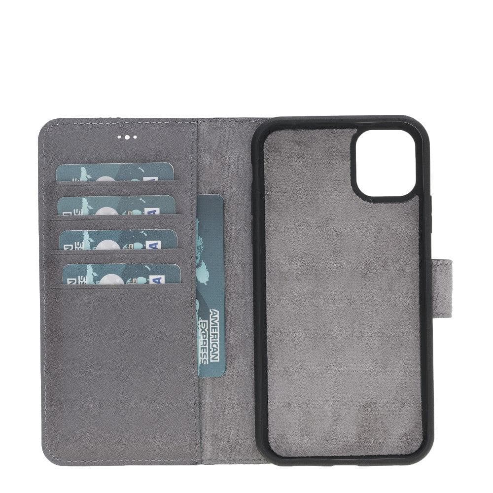 Magic iPhone 11 Pro Max Detachable Leather Wallet Case-13