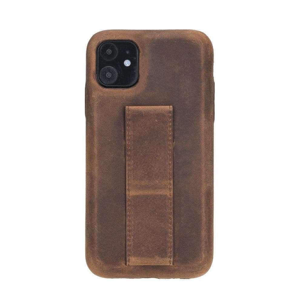 Rock Cover Stand iPhone 11 Series Leather Case / RCS-0