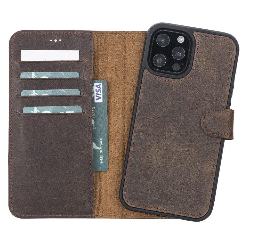 Magic iPhone 12 Mini Detachable Leather Wallet Case-6